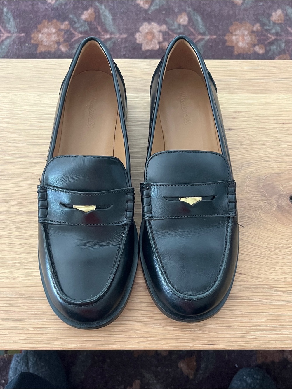 Madewell The Grayson Penny Loafer in black